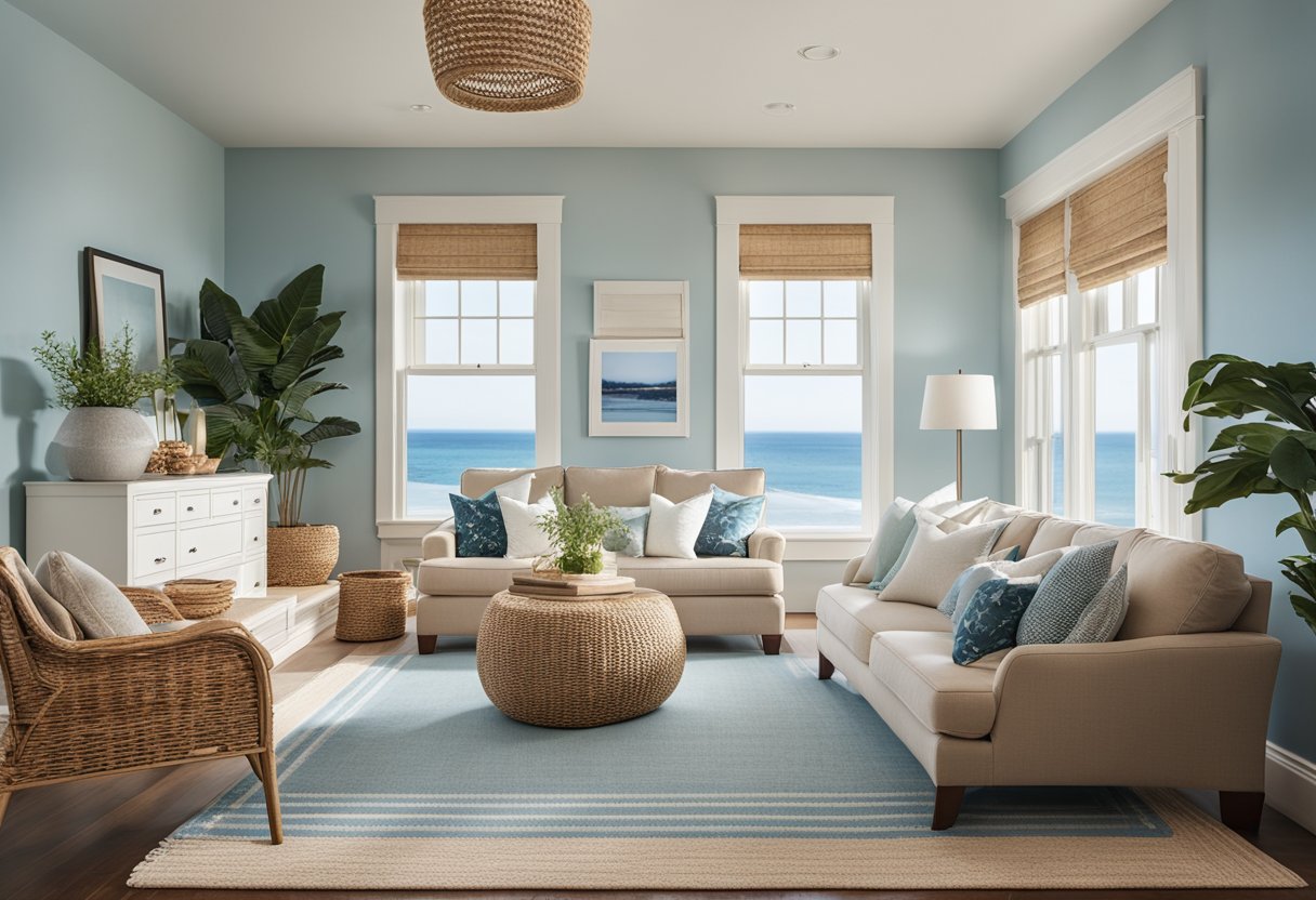 Laidback Coastal Living Room Ideas: Tips and Inspiration