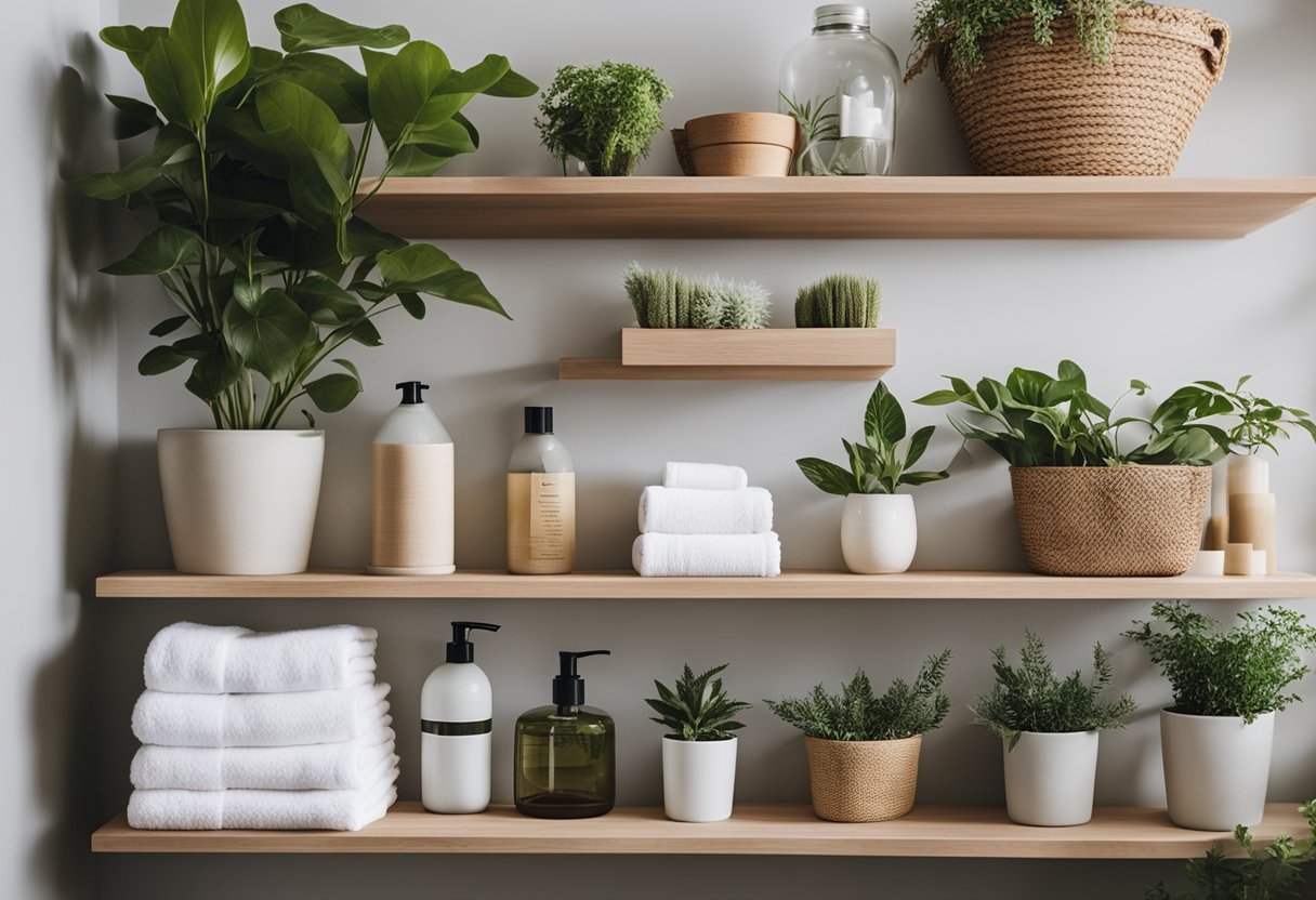 5 Steps to Styling Bathroom Shelves That Don't Look Cluttered