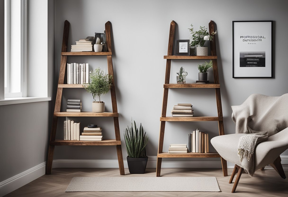 How to Build an A-Frame Ladder Shelf for Stylish DIY Storage