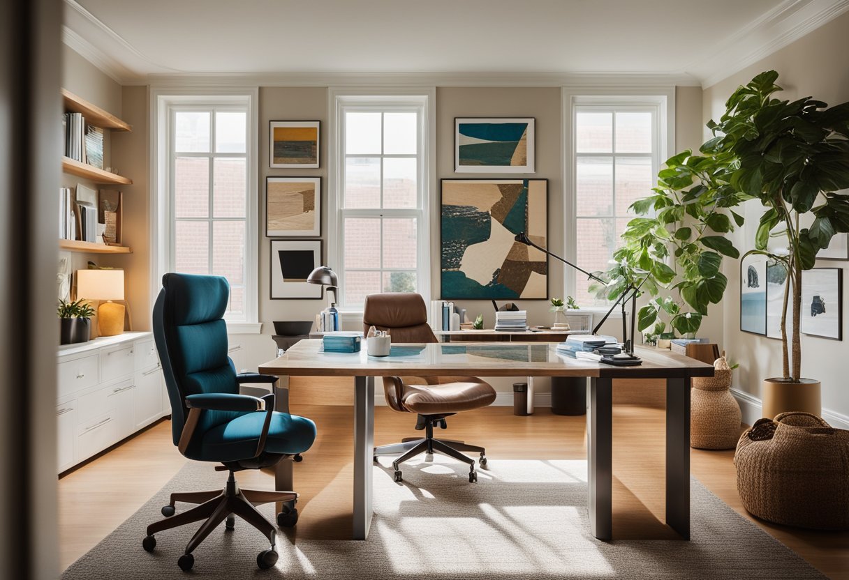 Incorporating Art into Your Home Office: Tips and Ideas