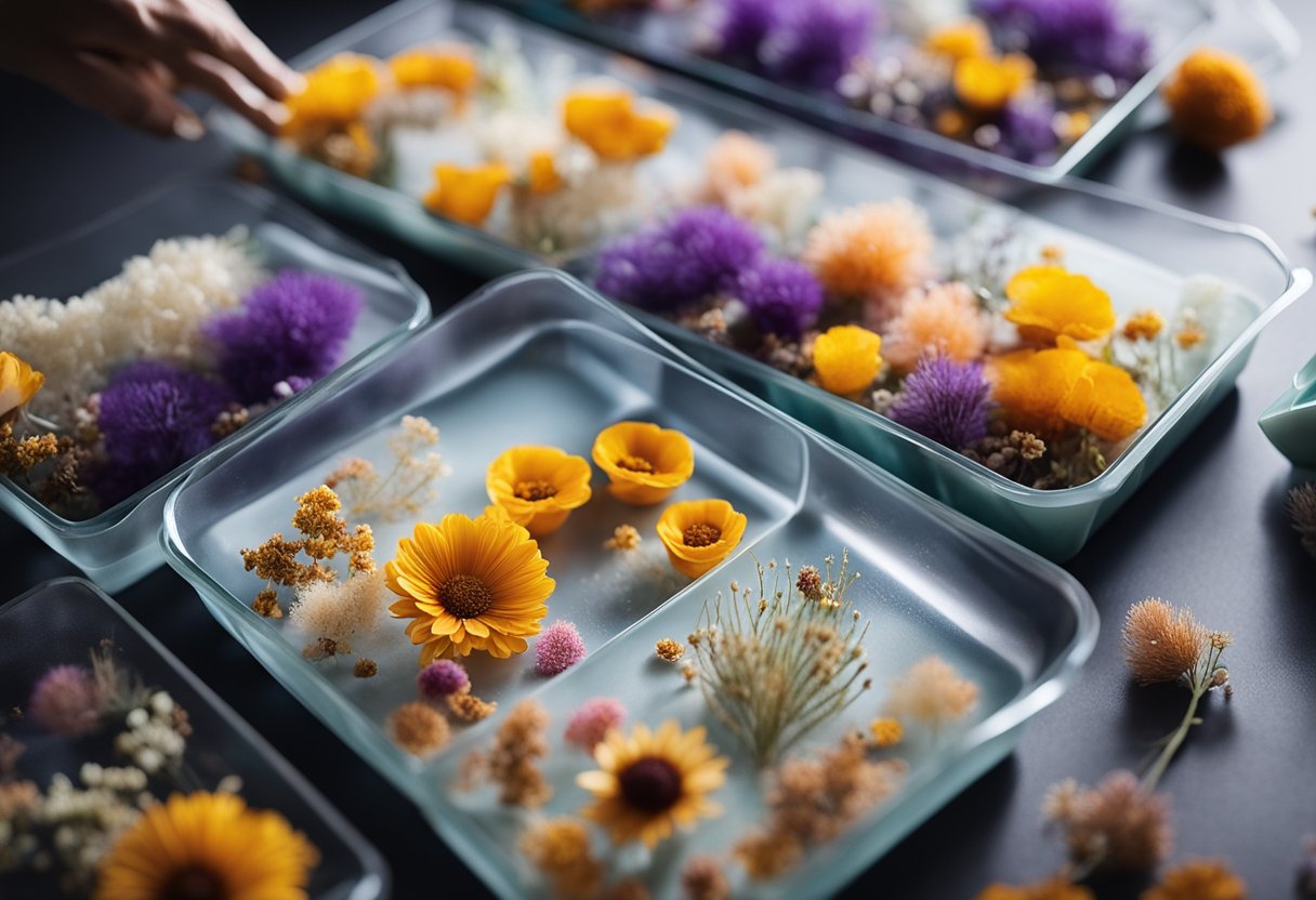 How to Make Colorful Resin Coasters with Dried Flowers: A Step-by-Step Guide
