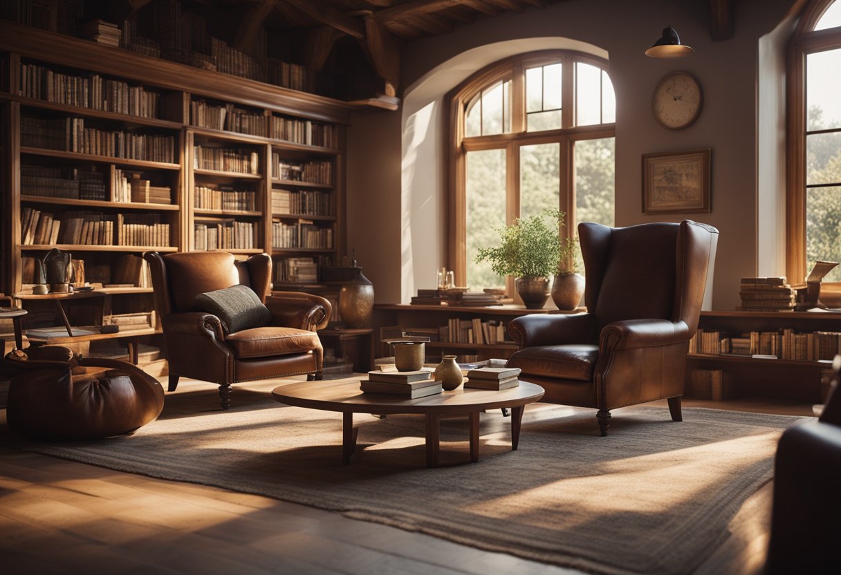 Creating a Warm and Inviting Rustic Home Library: Tips and Ideas