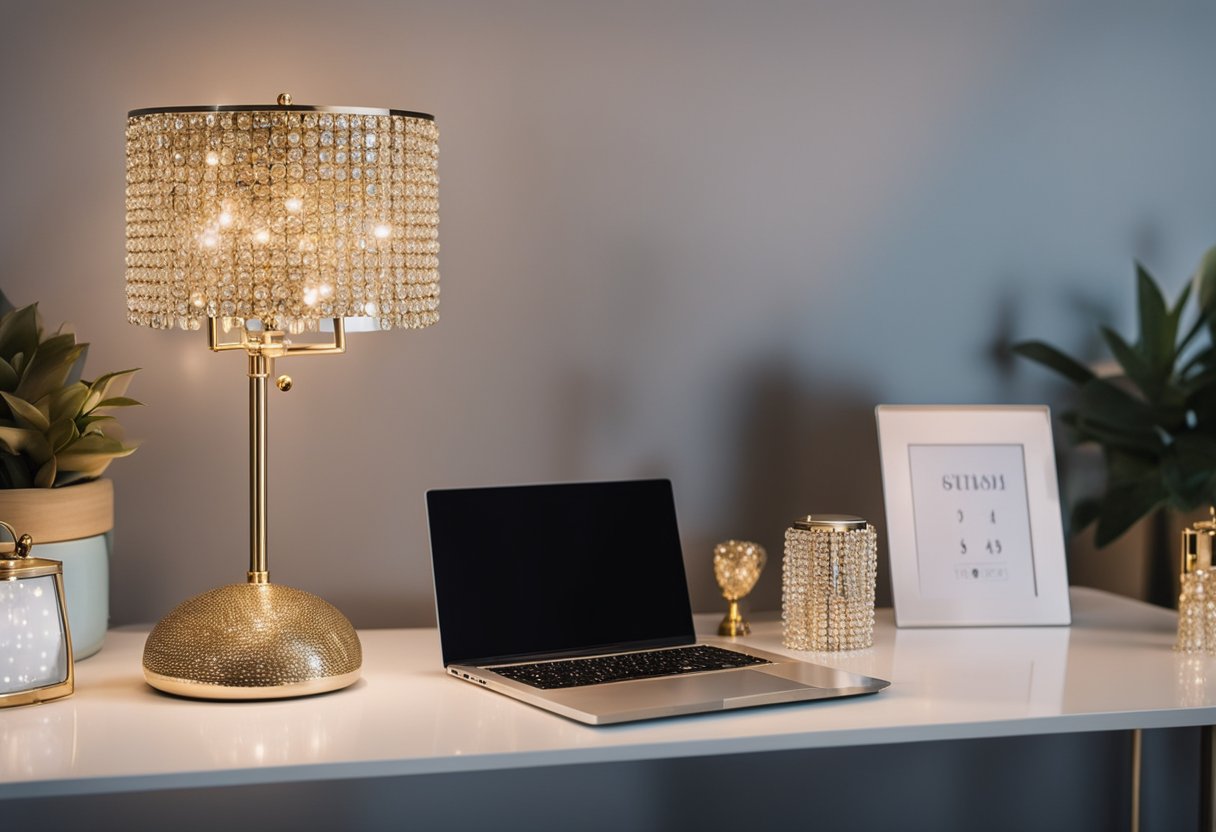 Budget Bling: Transform Your Home Office with Affordable Glamour